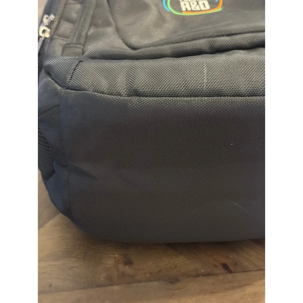 OGIO Stratagem Laptop Backpack Black PepsiCo R&D Embroidered Tech Bag